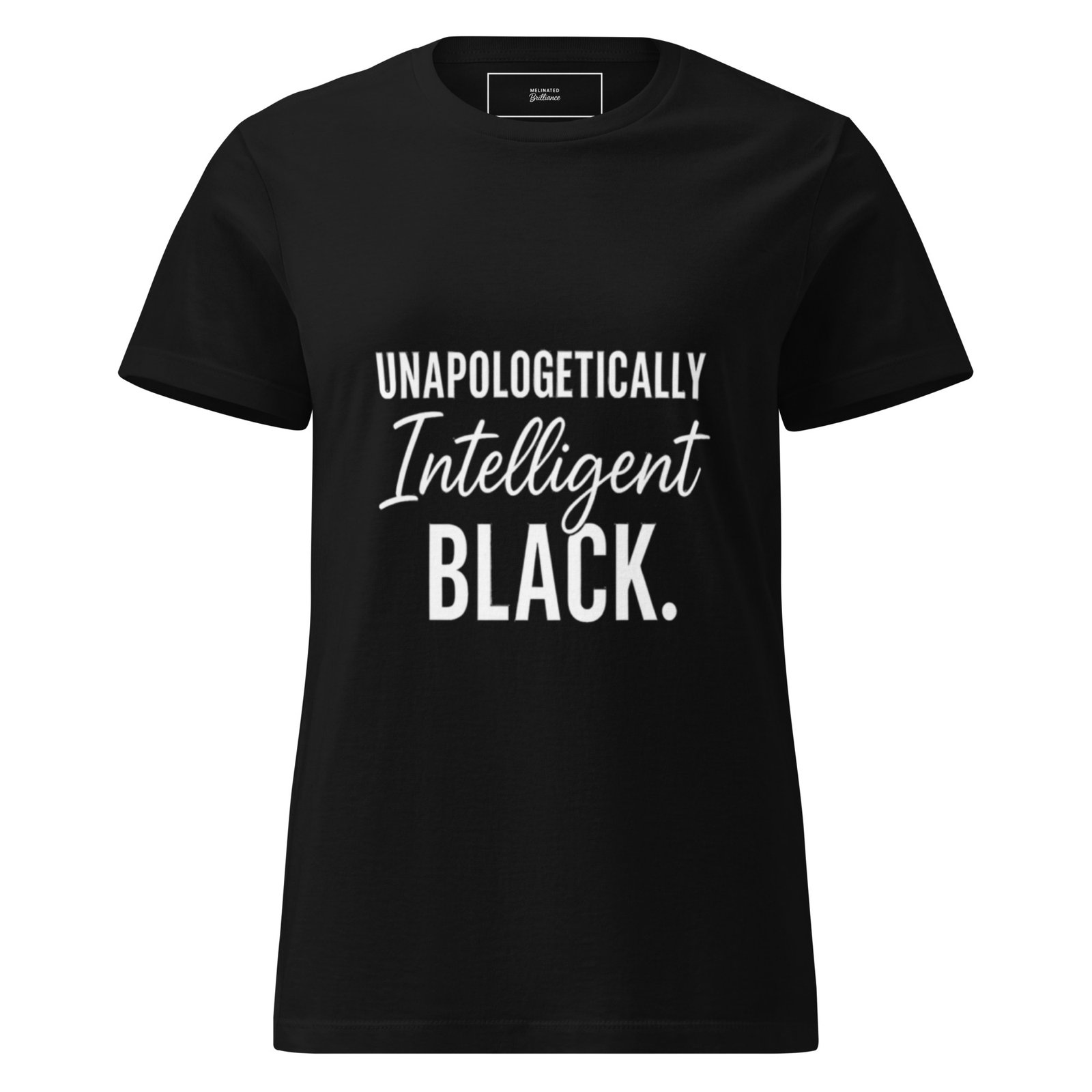Unapologetically Intelligent Black – Women’s Softstyle T-Shirt - Image 1