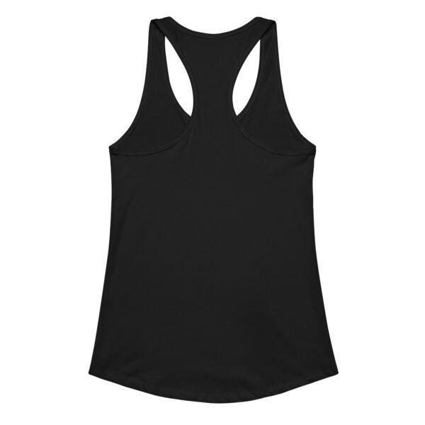 Boss Moves – Professional Black Woman Racerback Tank - Image 2